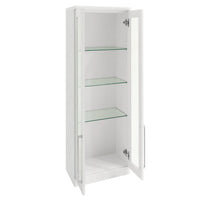 Home Bar Tall Wall Cabinet - 21"