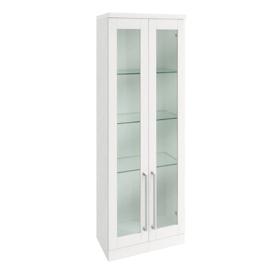 Home Bar Tall Wall Cabinet - 21"