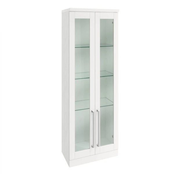 Home Bar Tall Wall Cabinet - 21"