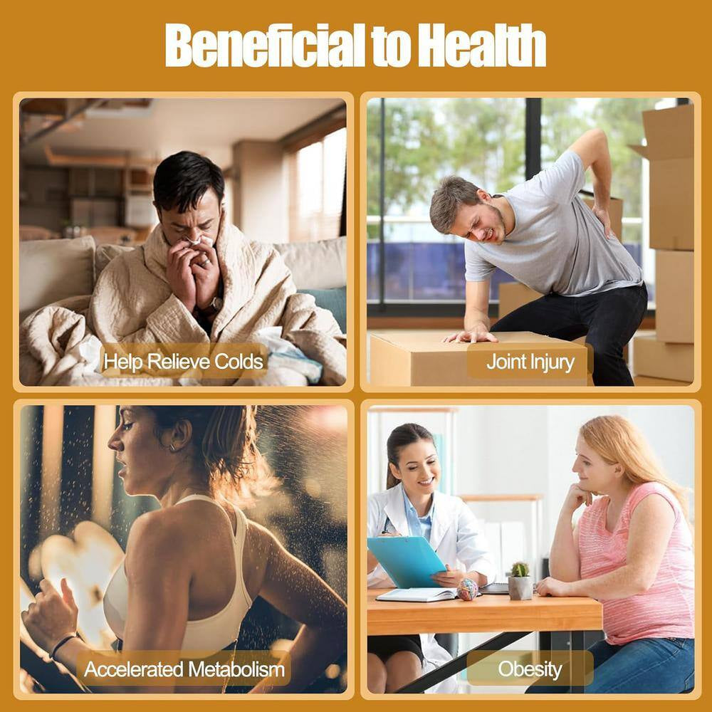 Moray 1-2 Person Indoor Hemlock Infrared Sauna with 7 Far-Infrared Carbon Crystal Heaters and Chromotherapy