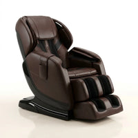 Jin Espresso Synthetic Leather SL Track Massage Chair — Studio Shot